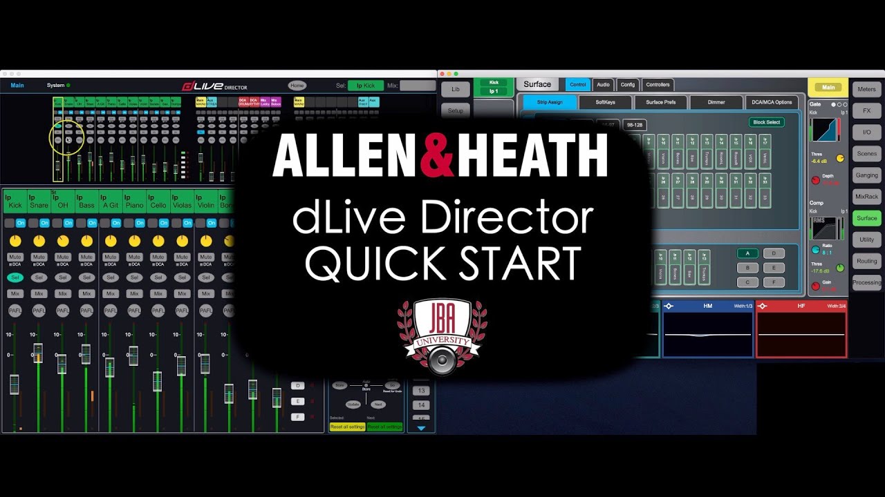 Allen & Heath dLive Director Quick Start Guide