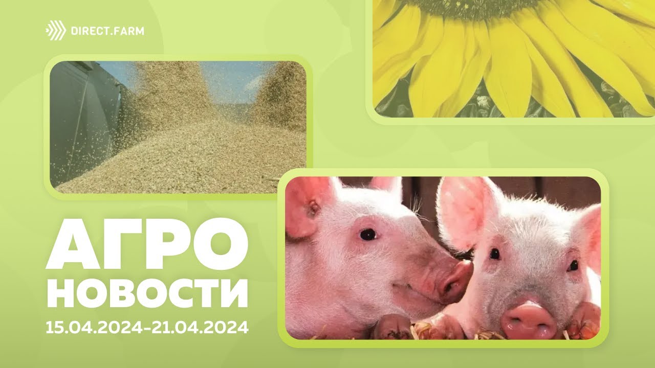 Новости сельского хозяйства с 15 по 21 апреля 2024 года