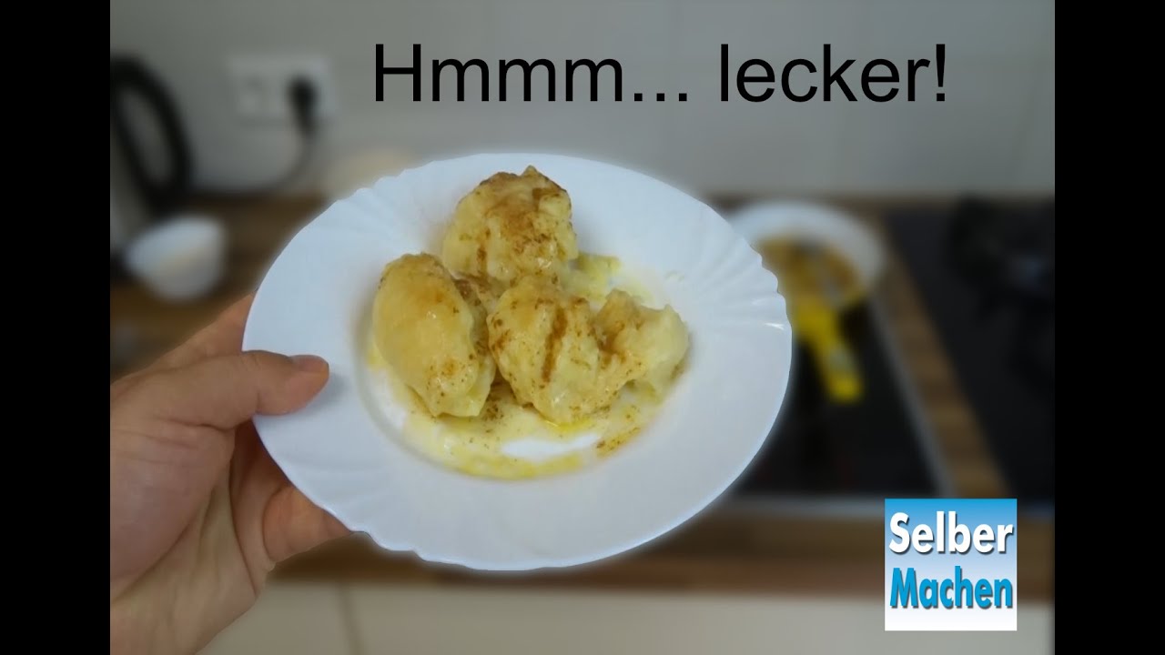Omas traditionelles Quarkknödel - Rezept! 2 Serviervorschläge