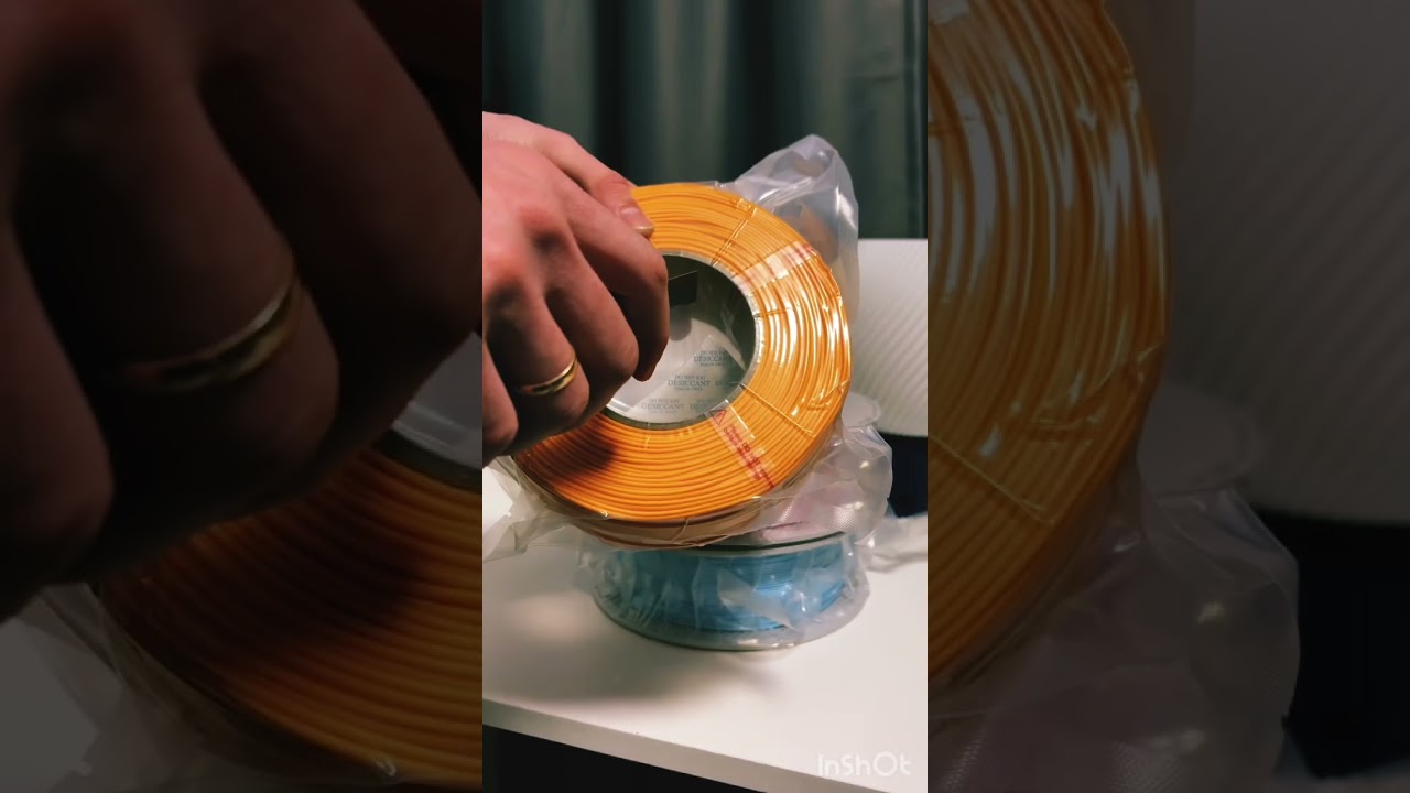 LUMENZA распаковка новых цветов для 3D принтера