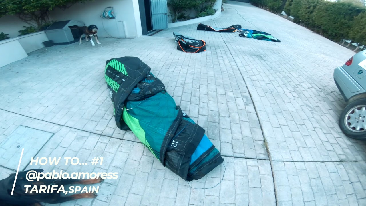 How to #1: Pack your strapless boardbag - PABLO AMORES (SLINGSHOT, PROLIMIT)