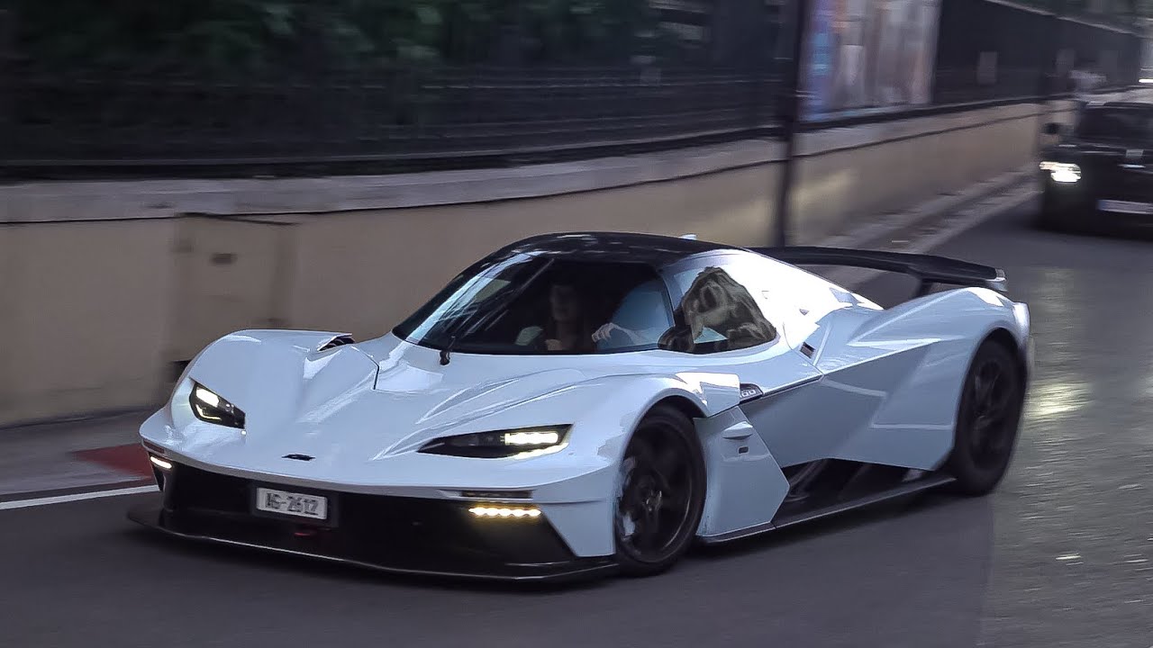 SUPERCARS in MONACO 2023 -154- ( KTM X-BOX GT-XR, Senna, SLR Roadster, 8C, 512BB, 3xTestarossa...)