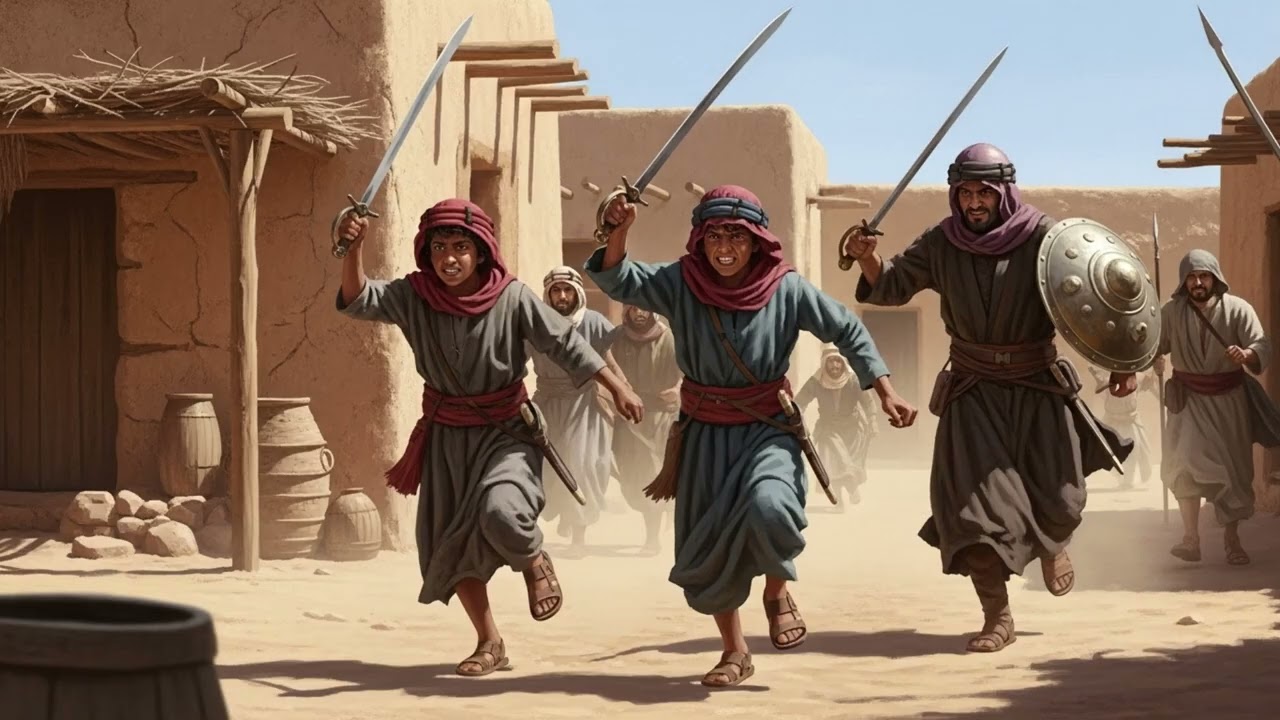 قصة الغلامين الذين قتلا ابا جهل نصرة للنبي وصدموا الكفار ⁉️😱 فيلم وثائقي‼️