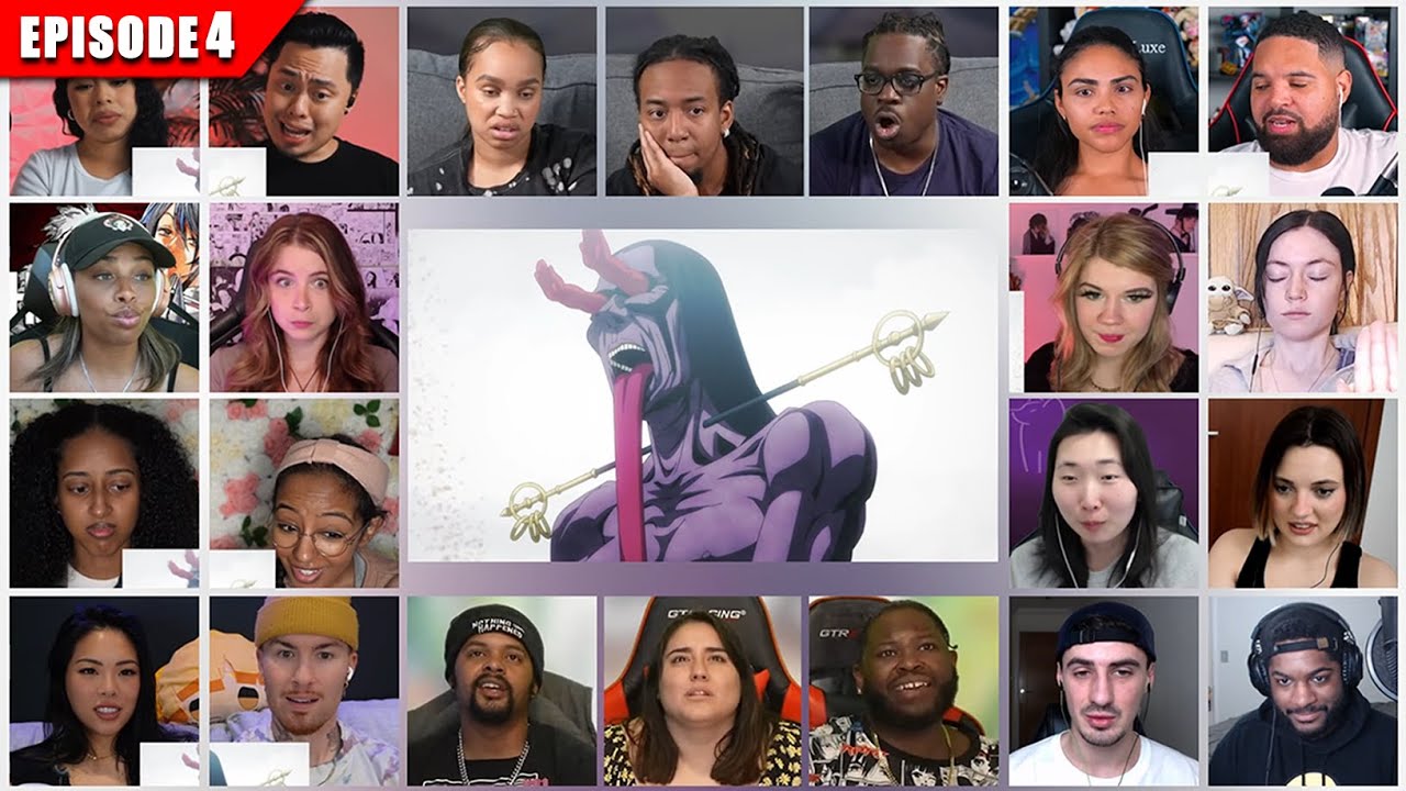 [Full Episode] Hell's Paradise Episode 4 Reaction Mashup | 地獄楽