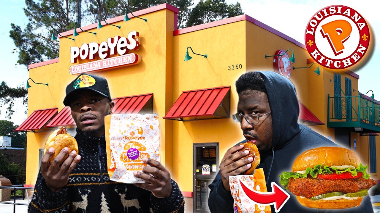 Новый сэндвич с обжаренной курицей от Popeyes — ЛУЧШИЙ на сегодняшний день?!