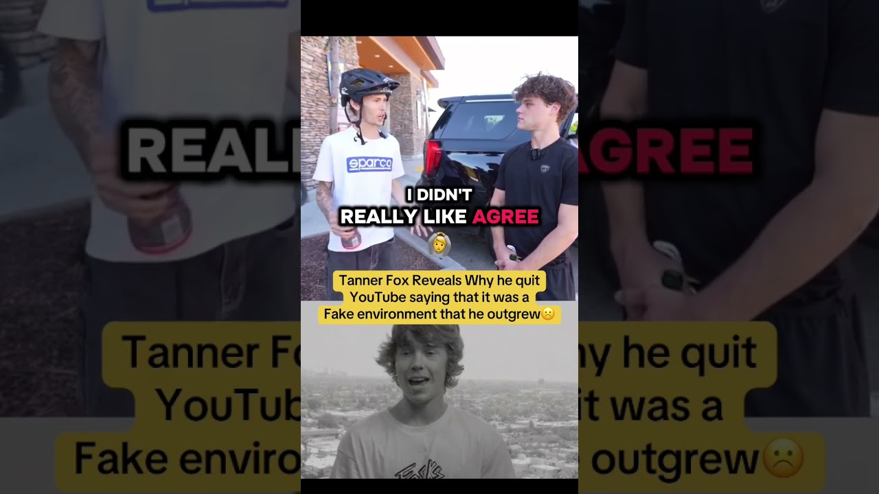 Tanner Fox tells jack why he quit YouTube #jackdoherty #tannerfox #fyp #viral #kick #clips