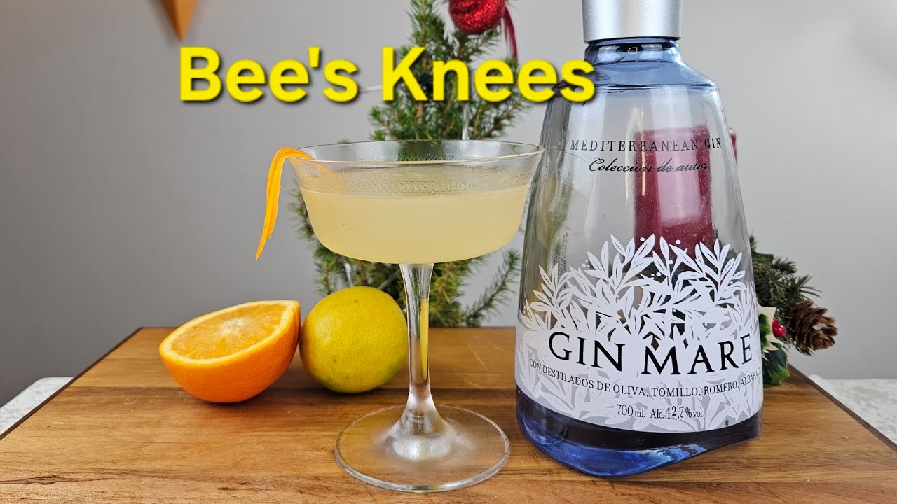 Bee's Knees cocktail recipe #beesknees #bees #cocktail #drink #recipe #fyp #howto #easycocktail #uk