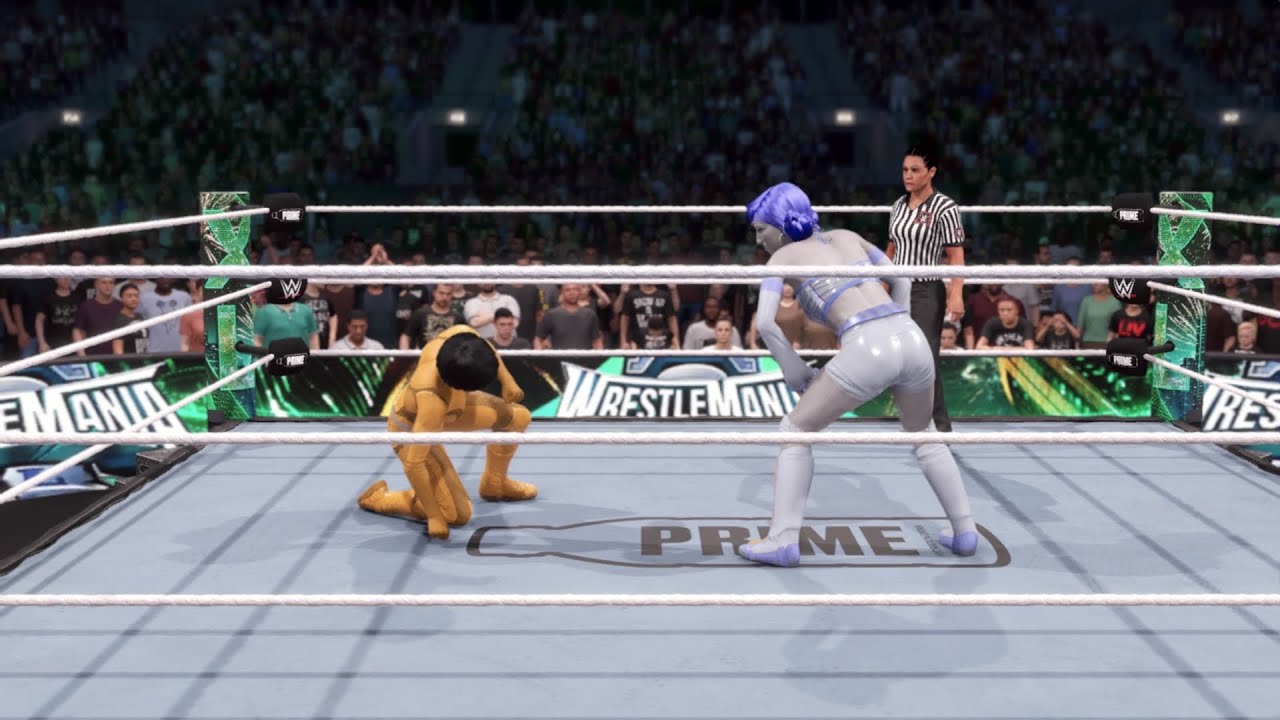 Alex vs Guinevere,wrestlemania 40,r2,m2