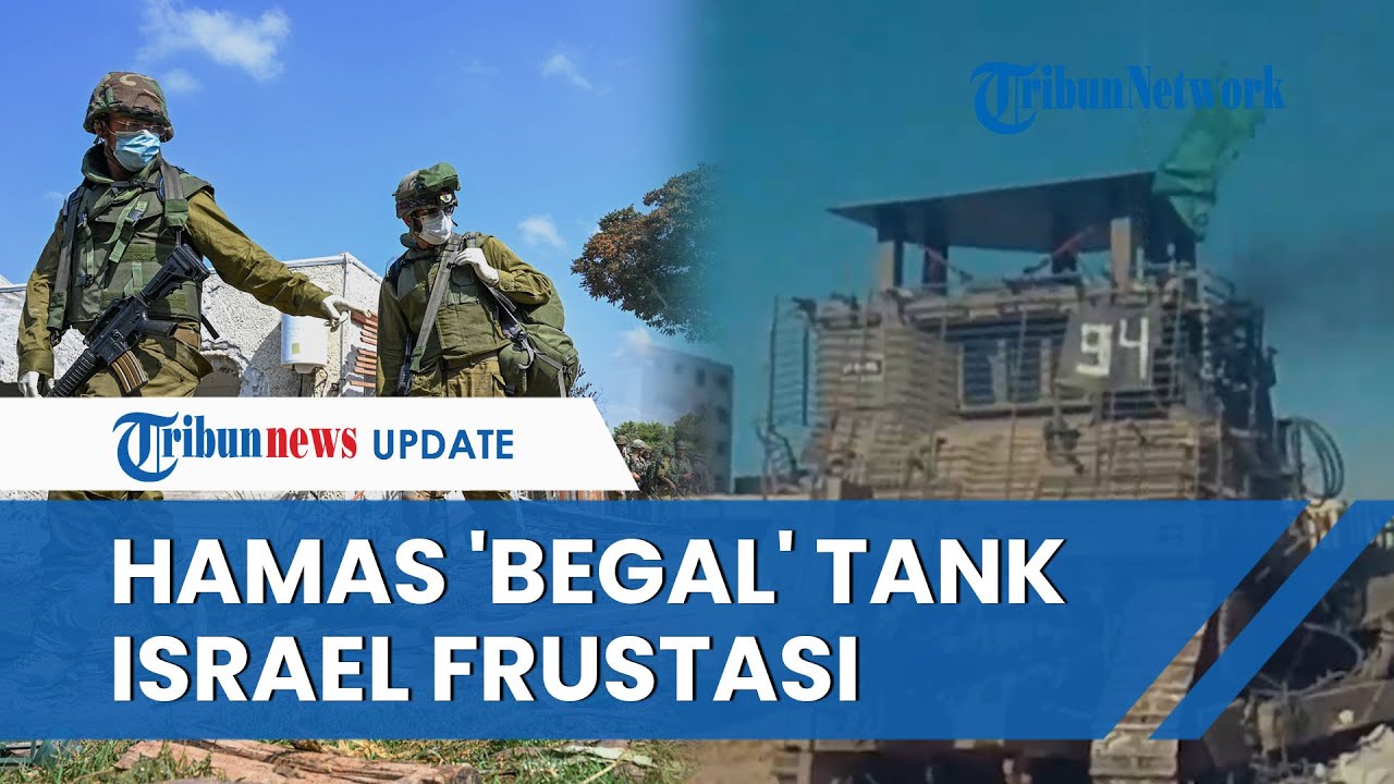 UPDATE Hari ke-30 Perang Hamas-Israel: Hamas Rebut Tank hingga Israel Frustasi Lawan 40 Ribu Pasukan