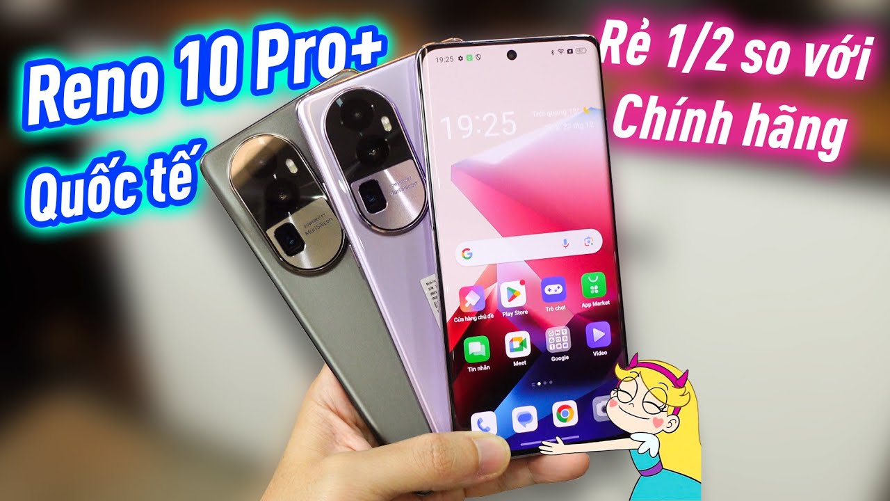 Rẻ = 1/2 CHãng. Oppo Reno 10 Pro Plus với chip Rồng và CamMariSilicon X. Bản Quốc tế chỉ hơn 6 Củ !