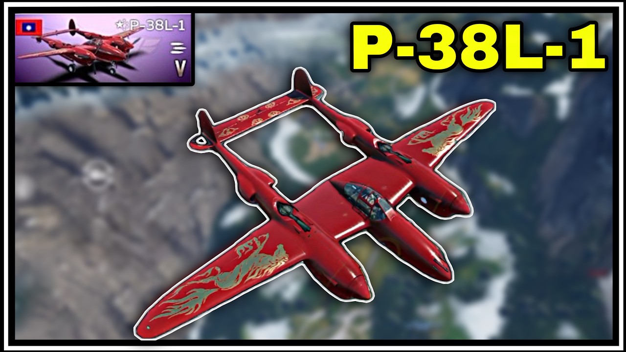 P-38L-1 – The Lunar Event Lightning! - war thunder mobile