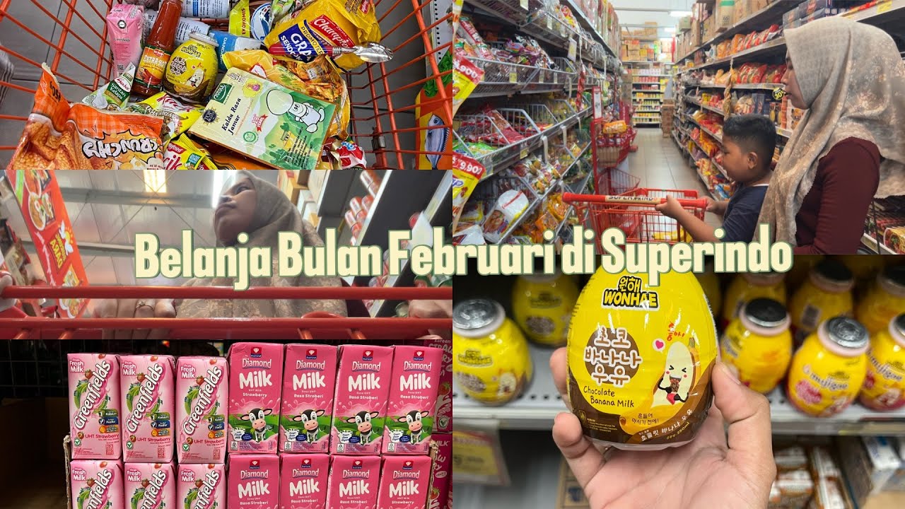 Belanja Bulan Februari Di Superindo Sidoarjo