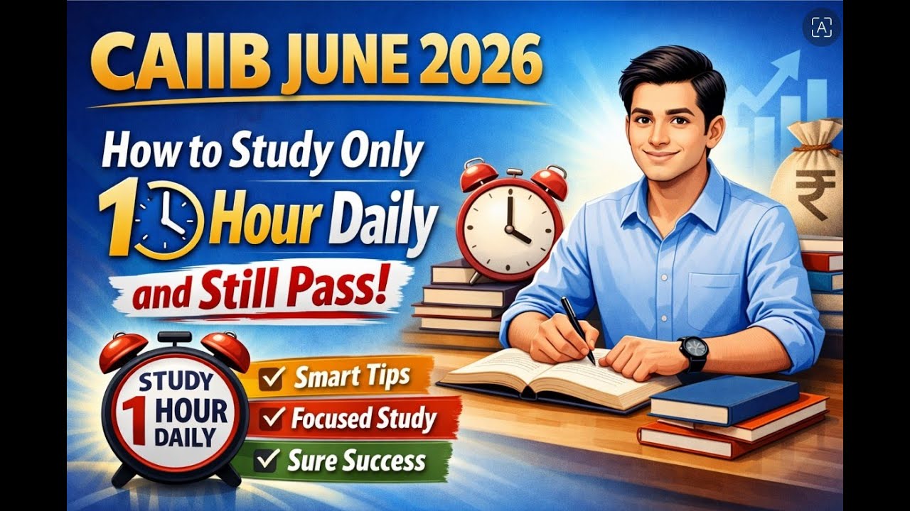 How to Clear CAIIB June 2026 Without Last-Minute Panic ?