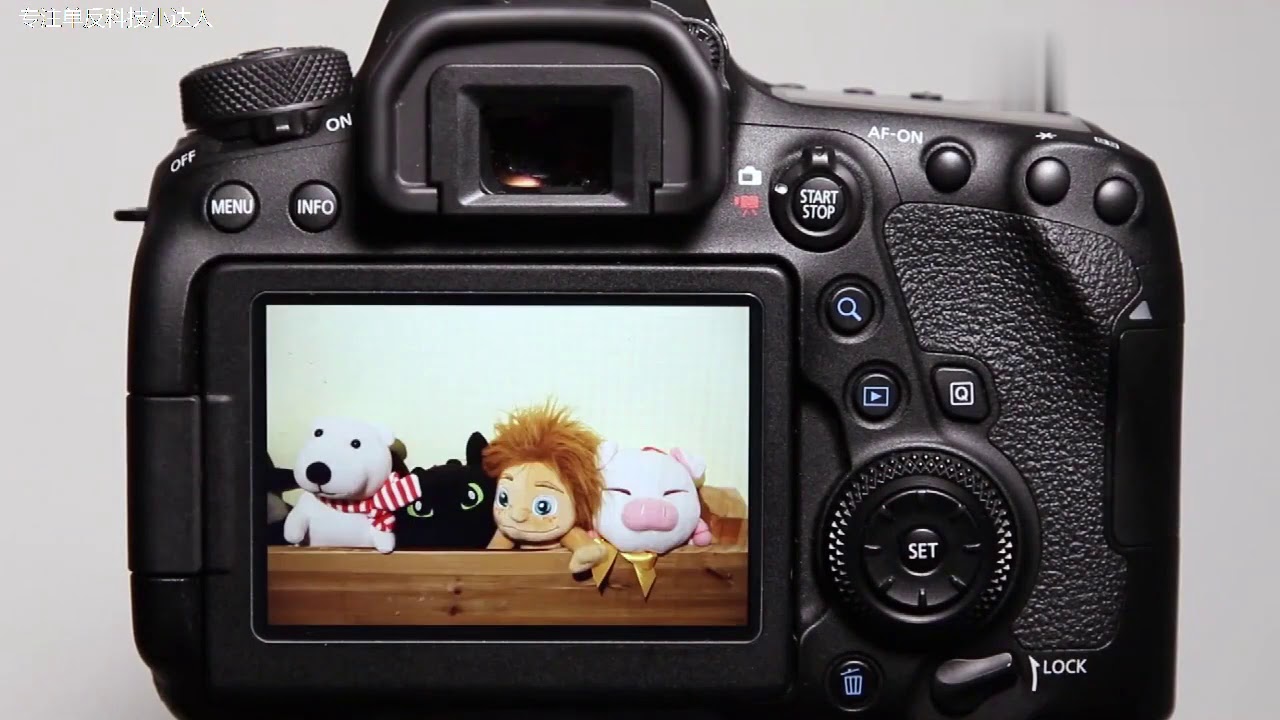 佳能6D2 基本操作使用：MENU/INFO键，AV光圈、快门优先，M档！