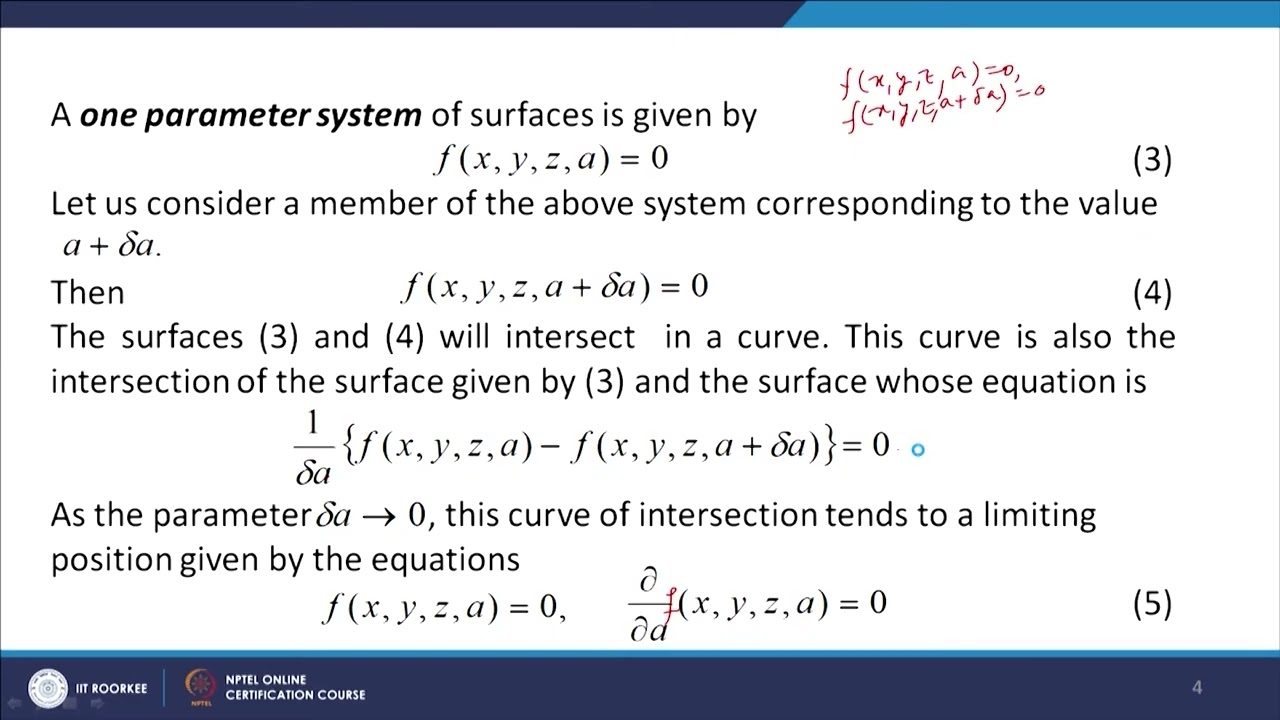 Nonlinear PDE of first order #swayamprabha #ch38sp