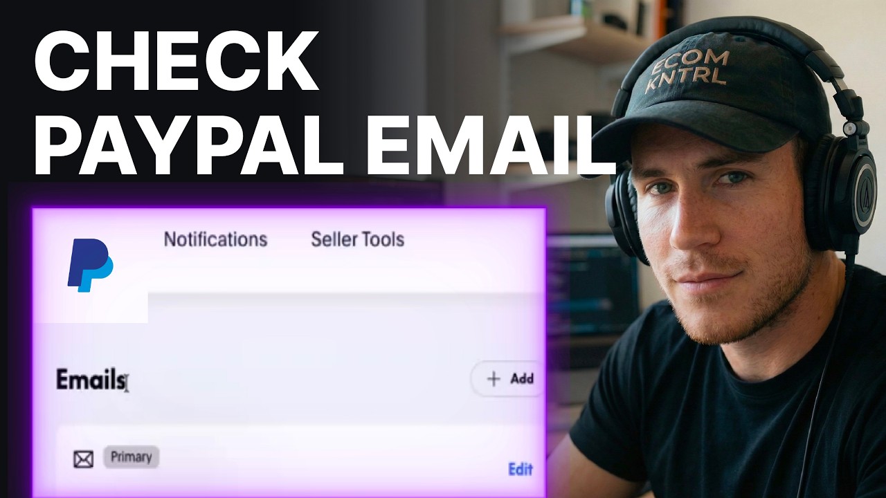 How To Check PayPal Email Address (2026) | Account Settings