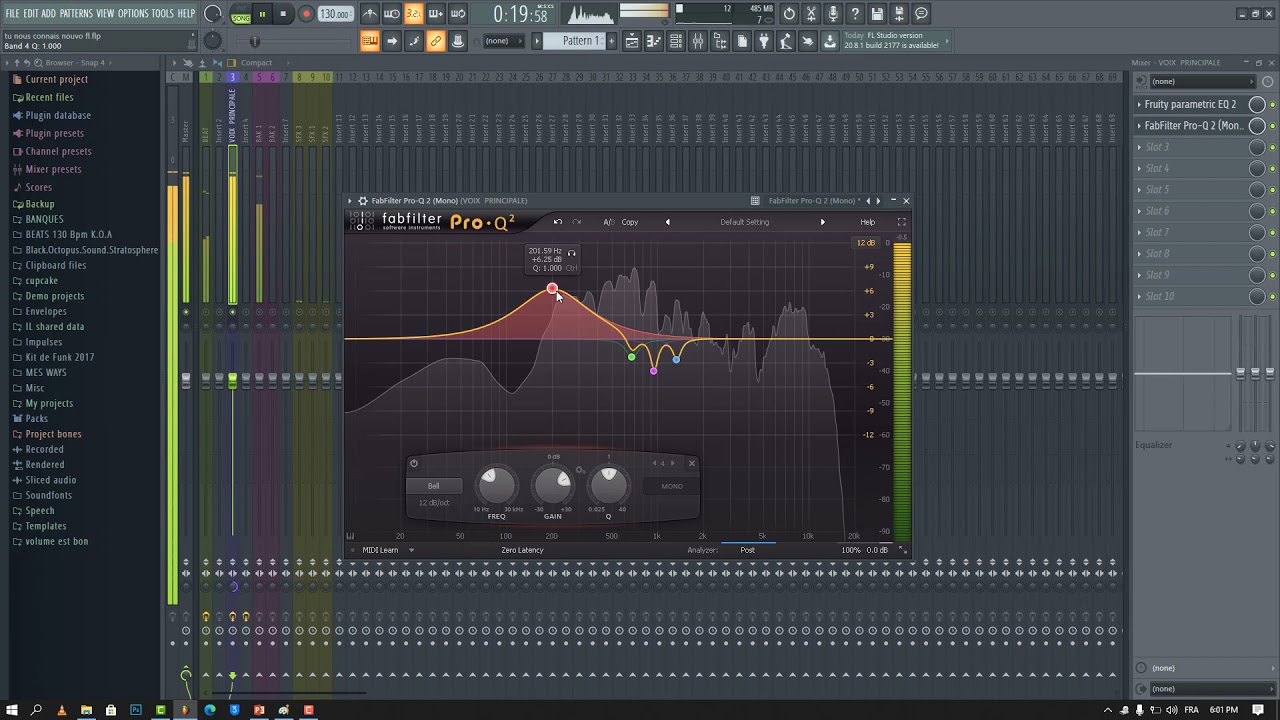 Formation Mixage de voix : Comment Mixer les voix sur Fl studio - Vid&eacute;o 7 : MAITRISONS LES EQ