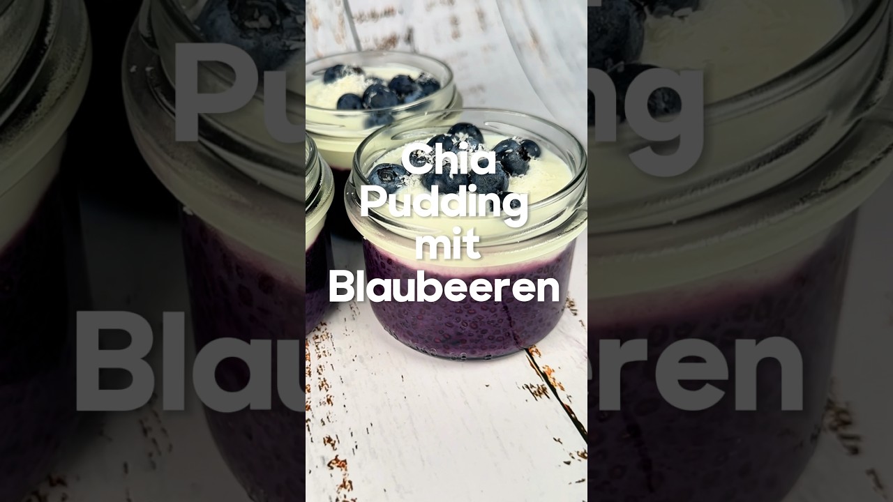 Chia Pudding mit Blaubeeren: Schnelles & Gesundes Rezept!