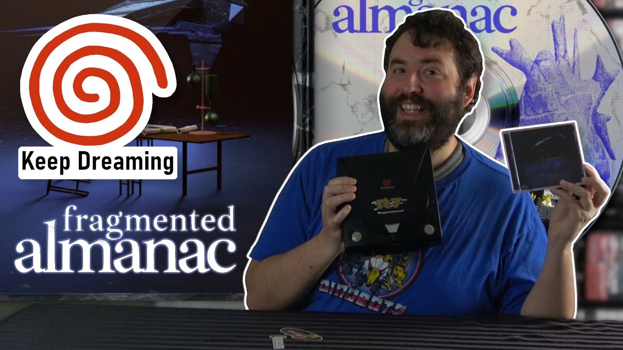 Keep Dreaming - FRAGMENTED ALMANAC New 2025 Sega Dreamcast Game - Adam Koralik