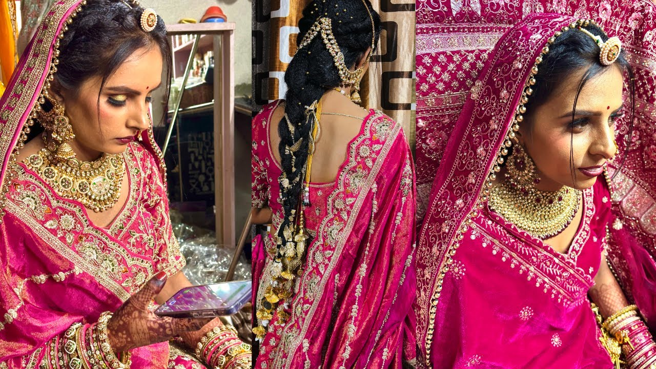 ये दुल्हन कहा से आए हमसे मेकअप 💄 करवाने 🫣🙏