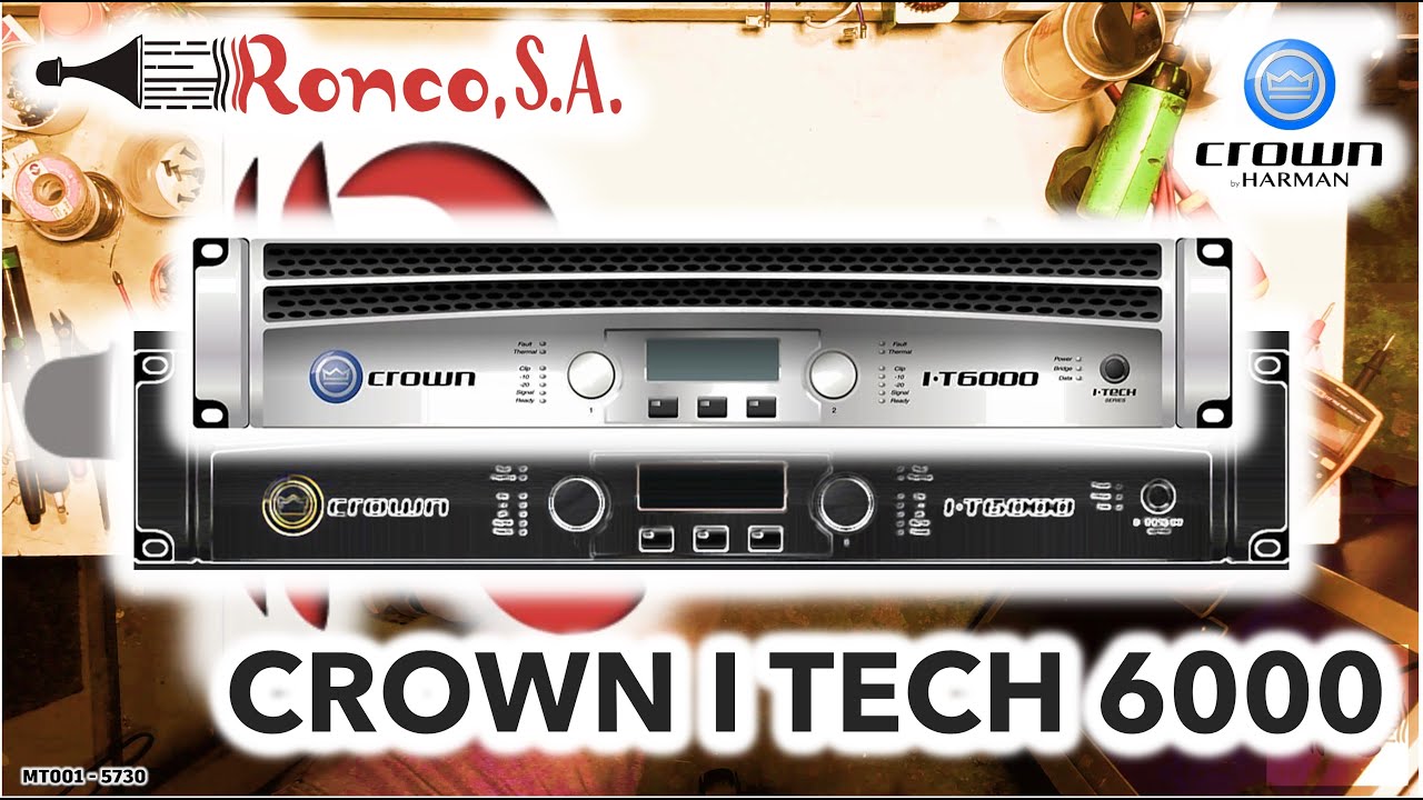 SOLO REPARACIONES | Crown ITech 6000