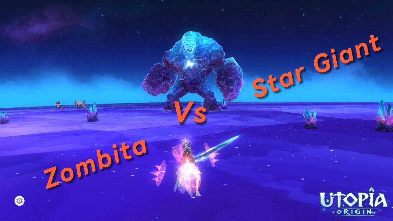 Utopia Origin Patience Challenge!! Solo Fight Versus Perennial Star Giant!!