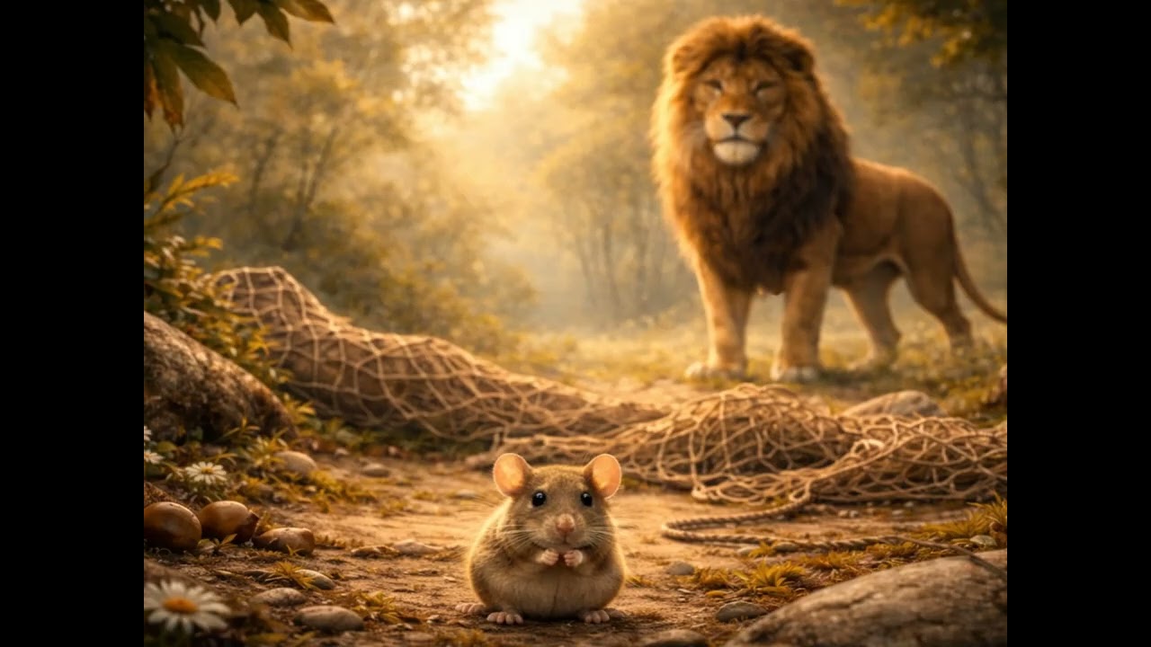 The Lion and the Mouse (re-recorded with improved sound). Narrated by Alison Elizabeth Martin