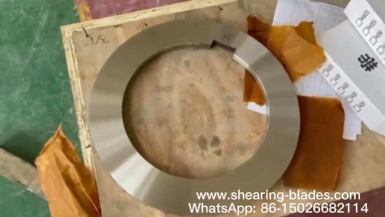 Metal  Rotary Slitter Blades  Knife For Steel Sheet Slitting Line