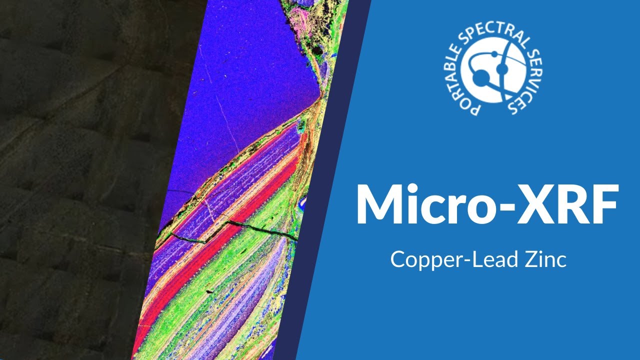 Bruker M4 TORNADO Scan of a Copper-Lead Zinc sample | Micro XRF Scan