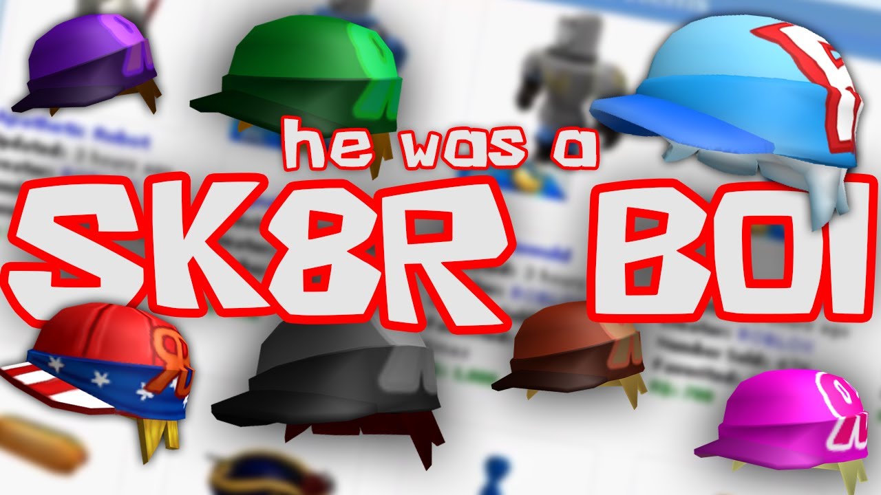 История ROBLOX Sk8r Boi Hats