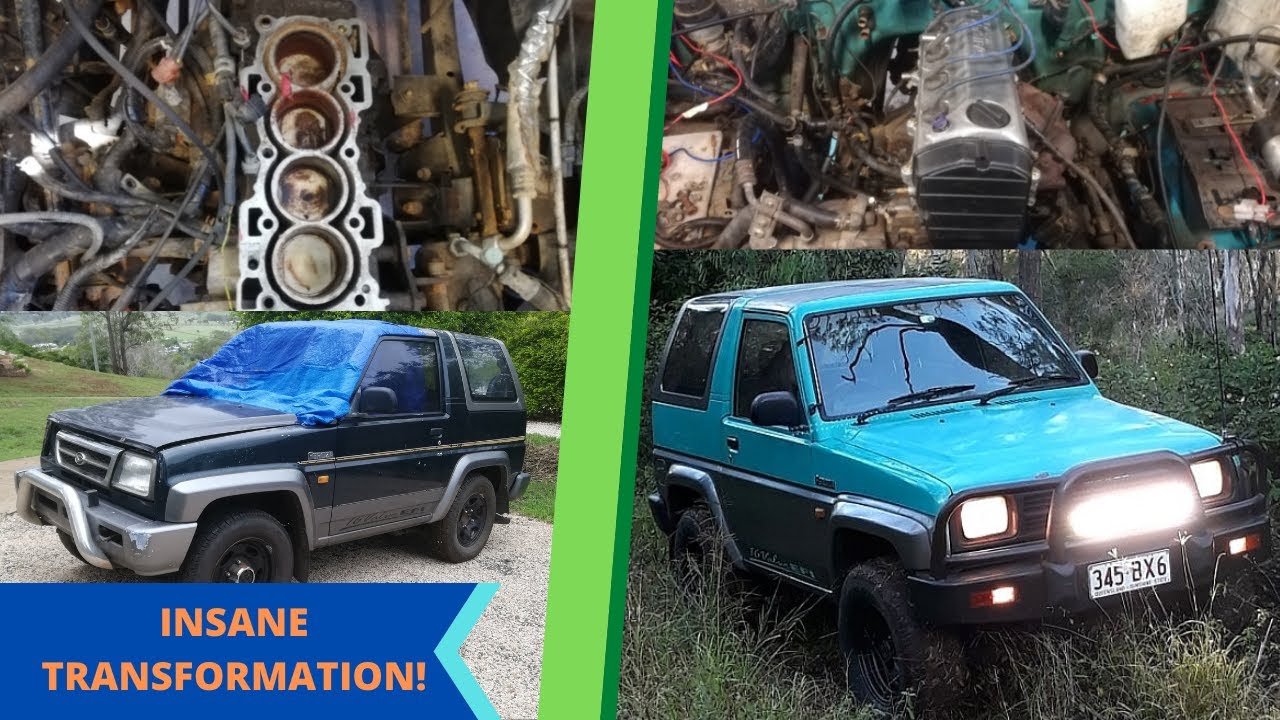 4WD Transformation - 92 Daihatsu Feroza