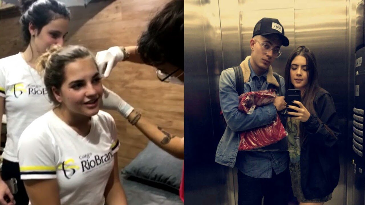 Jade com léo e com as amigas zuando luisa
