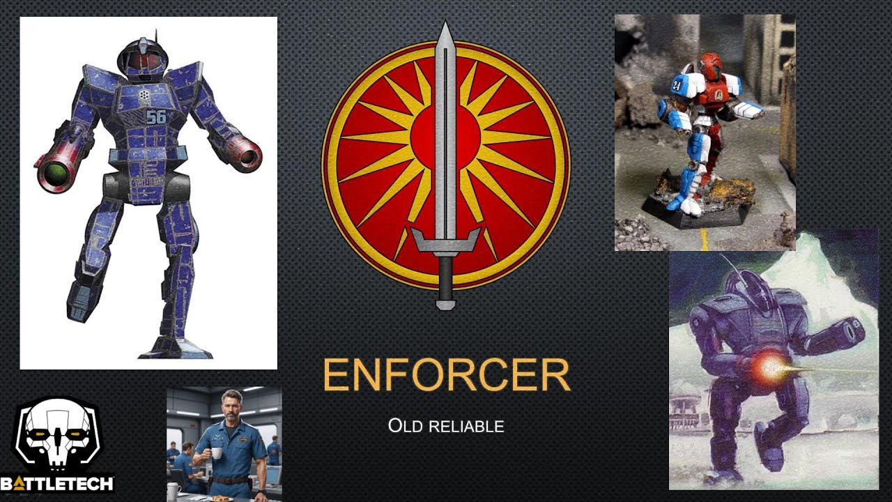 Battletech's Enforcer, the Trooper to End All Troopers