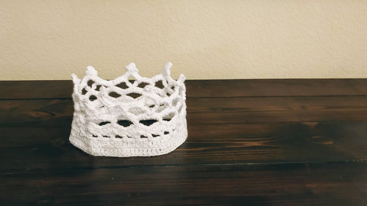 Crochet Royal Crown Video Tutorial