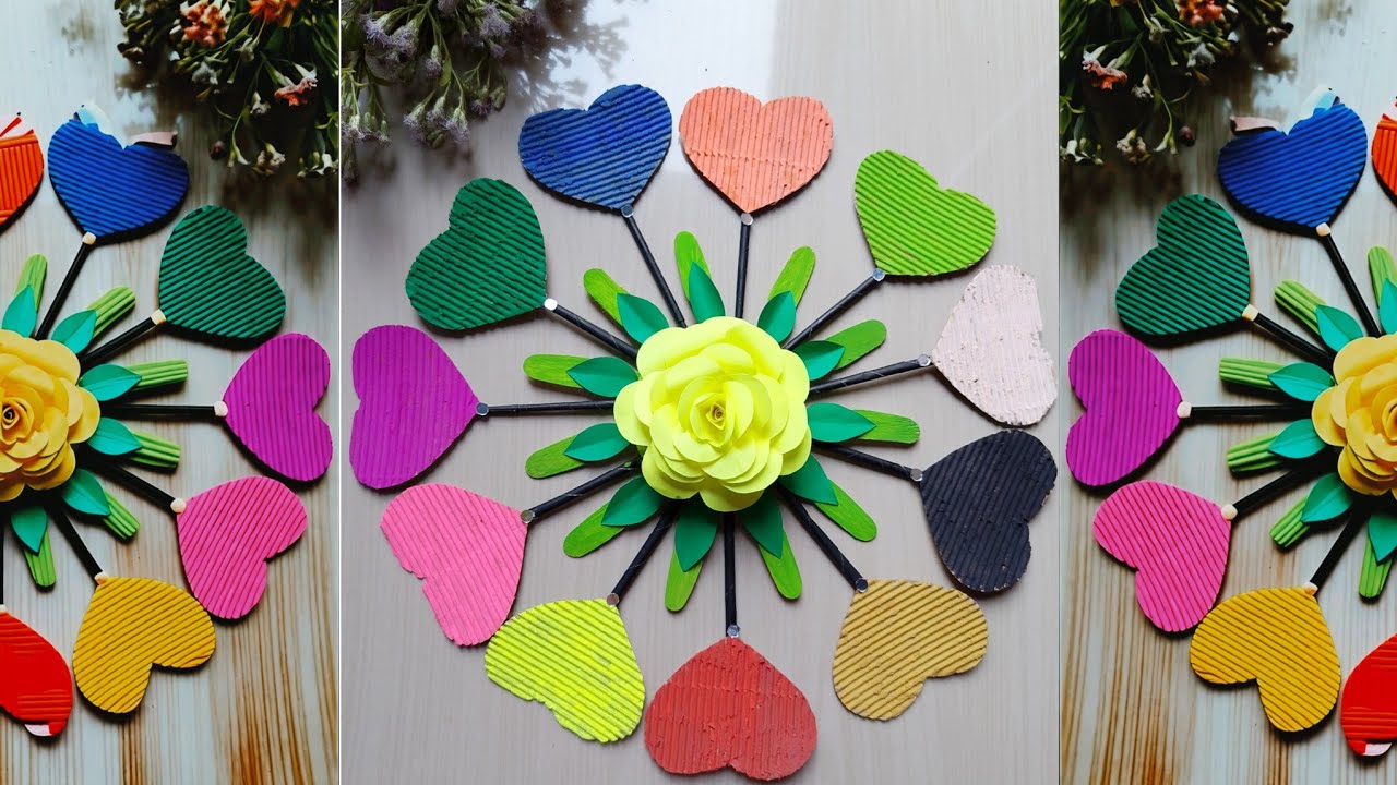 How to make amazing wala hanging with waste material। Beautiful home decorate from waste  । Diya 🌹🌹