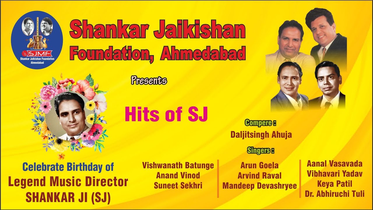 A Celebrate Birthday of Legend Music Director Shankar Ji (SJ)