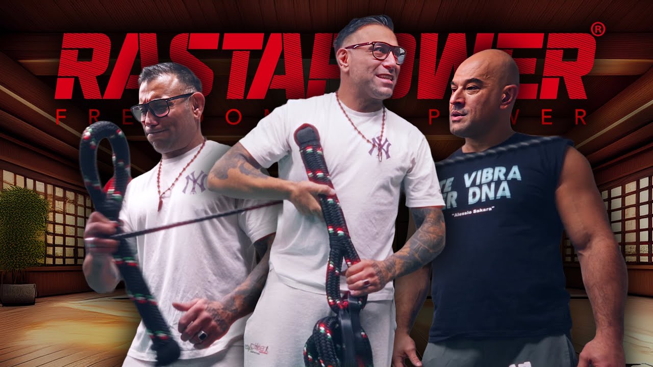 ERNESTO PAPA fighter BKFC allenamento con RASTAPOWER
