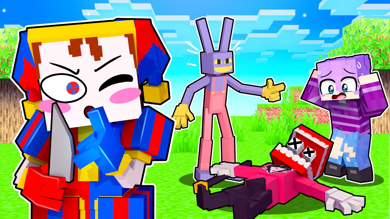 Digital CIRCUS Murder MYSTERY in Minecraft!