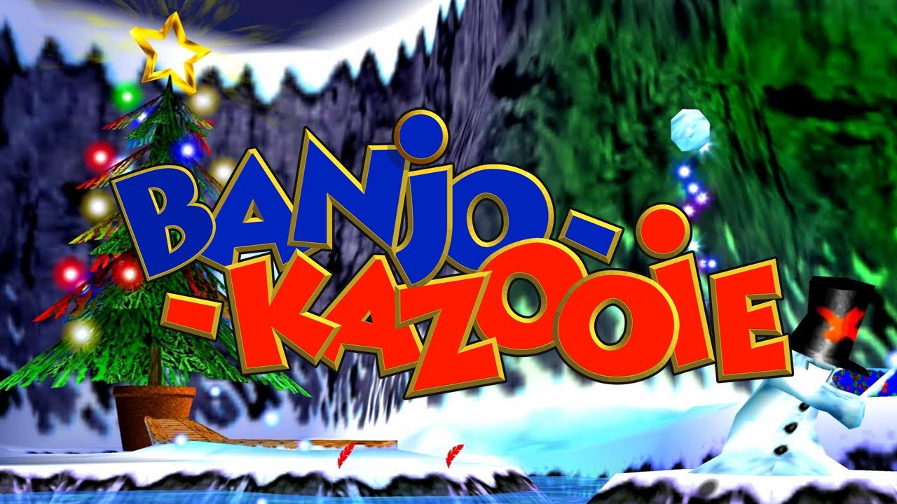 Banjo-Kazooie Ambience & Music | Freezeey Peak | Christmas Night ASMR | Nintendo 64 [1 hour]