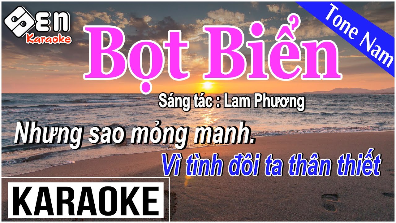 Bọt Biển Karaoke &ndash; Tone Nam &ndash; Nhạc Sống Rumba &ndash; Beat Chuẩn Dễ H&aacute;t