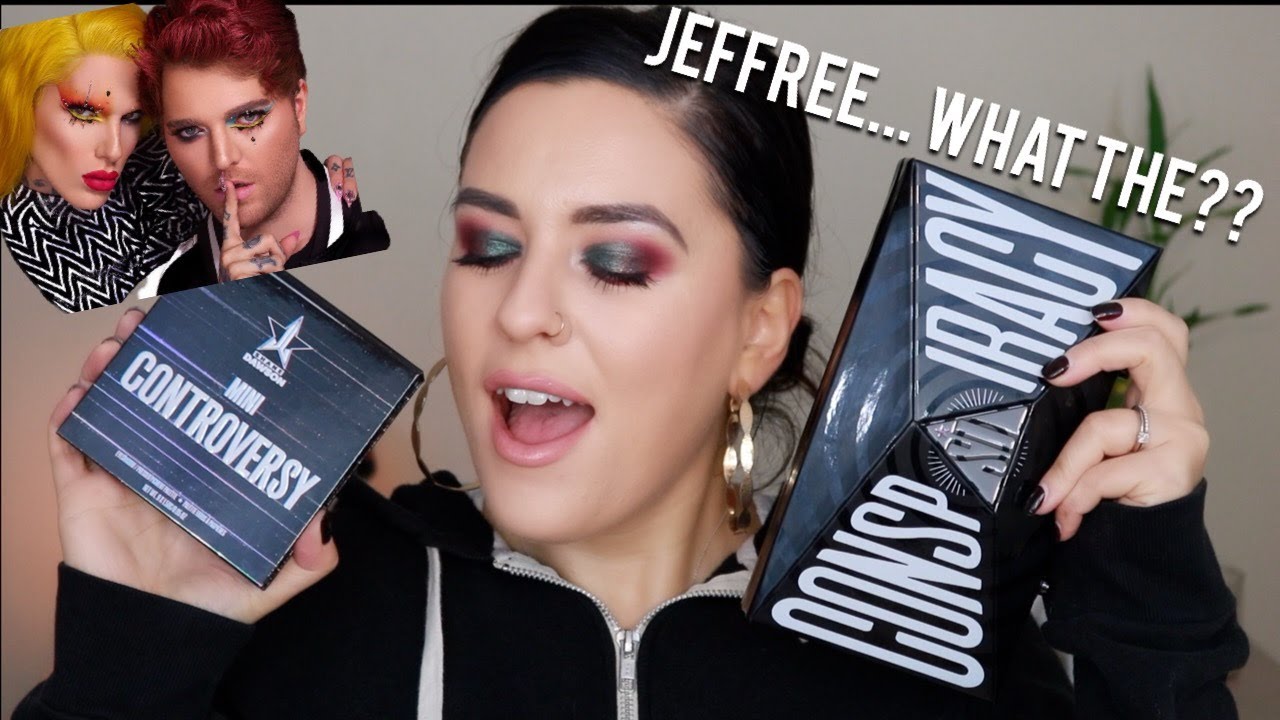 SHANE DAWSON x JEFFREE STAR CONSPIRACY & MINI CONTROVERSY PALETTES! FULL REVIEW & TUTORIAL