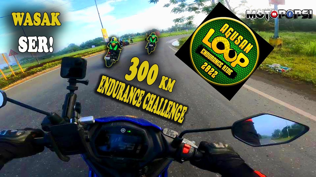 MOTOPOPSI @AGUSAN LOOP CHALLENGE | 300 KM CHALLENGE | NAWASAK YUNG MAGS KO