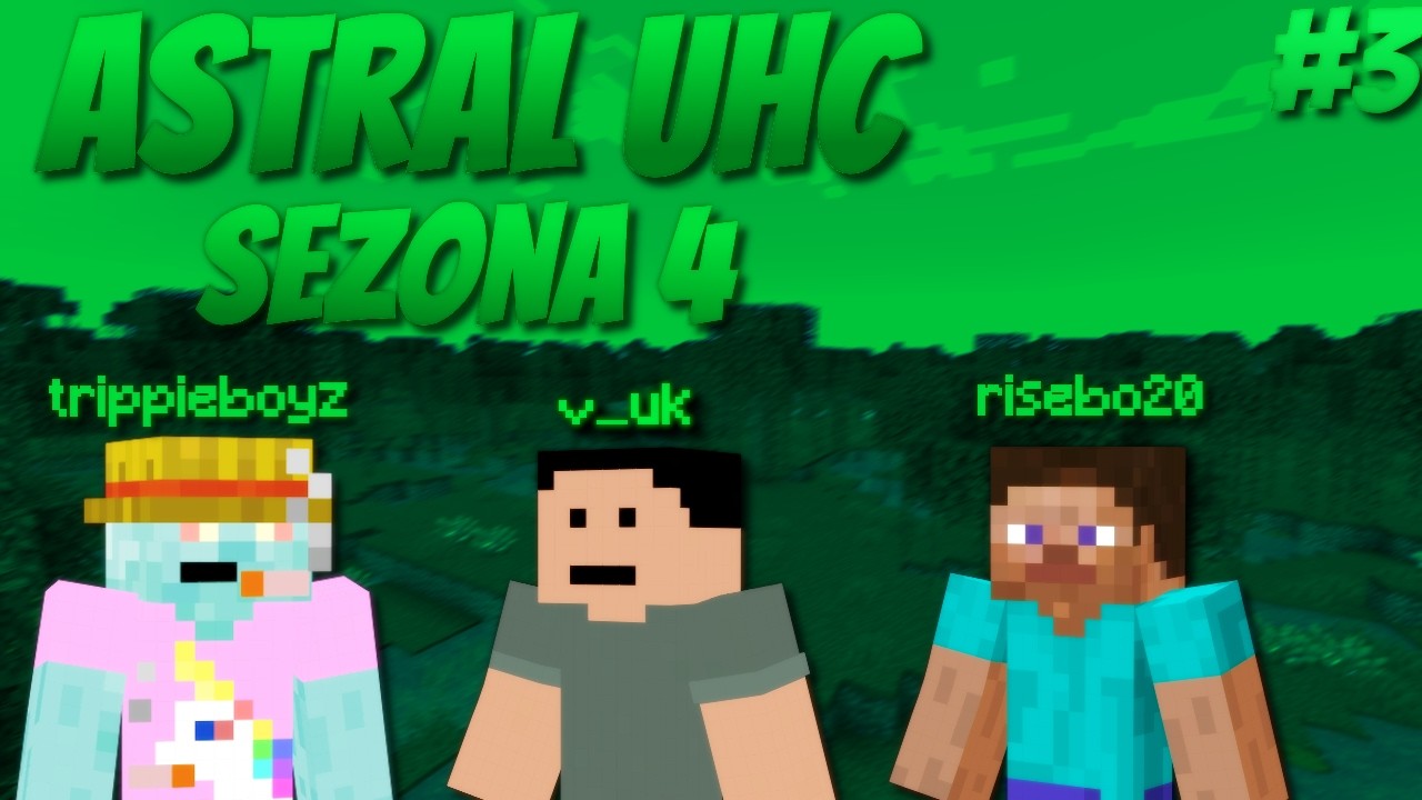 Minecraft AstralUHC Sezona 4 Epizoda 3 - Moram up