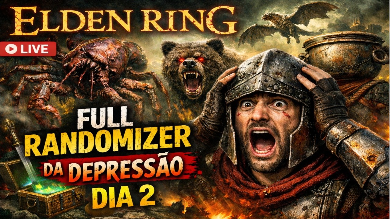 Eldenring Full randomizer (FOG , items e inimigos) dia 2