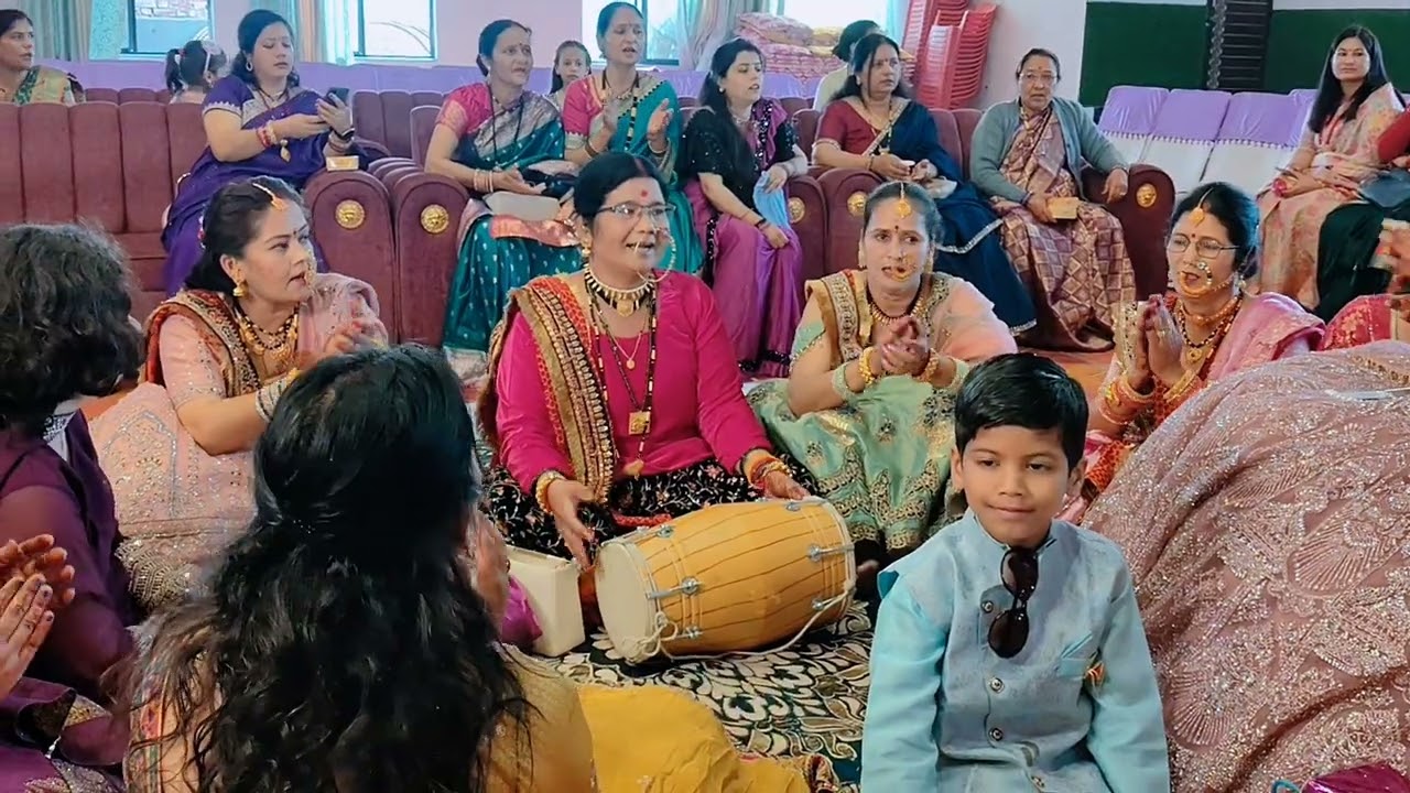 जगदम्बा ने यह दिन दिखाया मेरे बेटी का ब्याह रचाया 🥰 बहुत सुंदर शगुन गीत ❤️