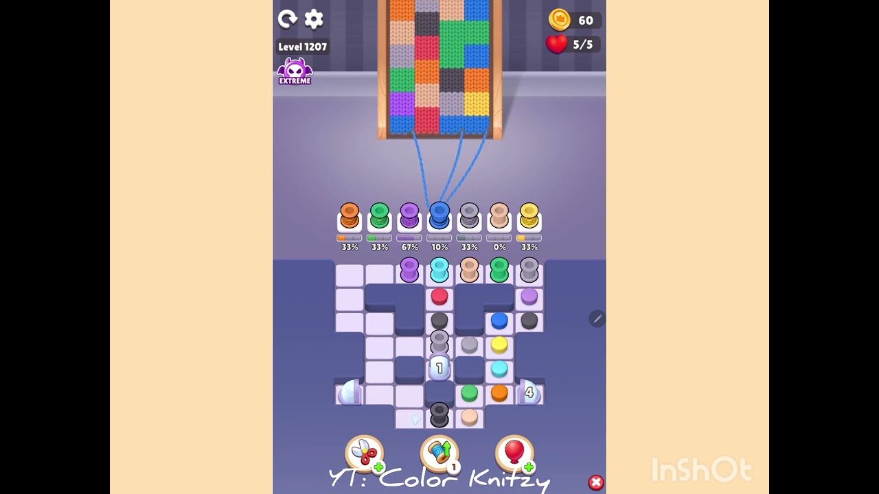 Color Knitzy level 1207 (EXTREME)