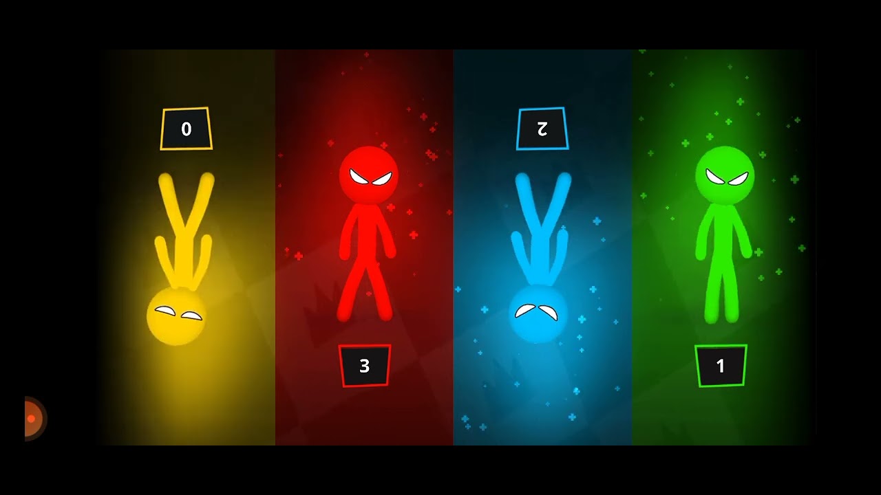 Bermain stickman party 1-4 player