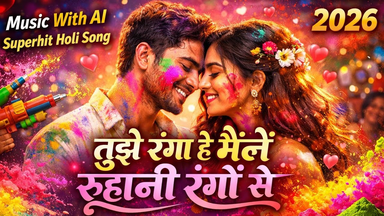 तुझे रंगा है मैंने रूहानी | Superhit Bollywood song | New Superhit Song New Holi Song 2026