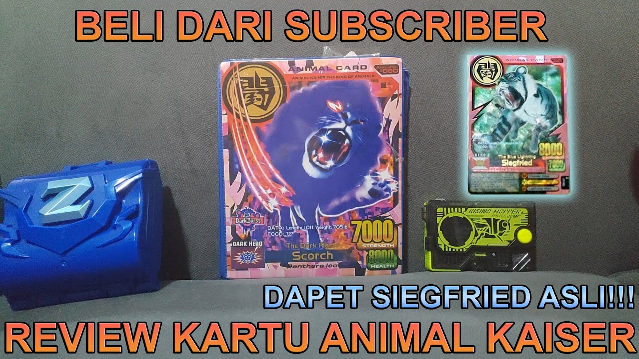 BELI KARTU ANIMAL KAISER DARI SUBSCRIBER, ADA KARTU LANGKAH!!! - REVIEW INDONESIA