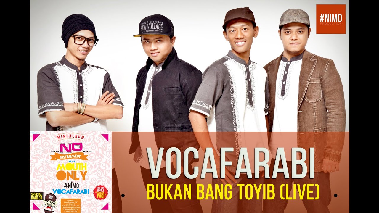 Aku Bukan Bang Thoyib - Vocafarabi [ Acappella Live Cover ]